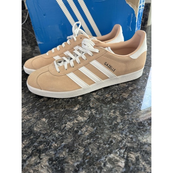 adidas Shoes - Adidas Originals Gazelle Halo Blush Cloud White Shoes ID7006 Women's Size 11